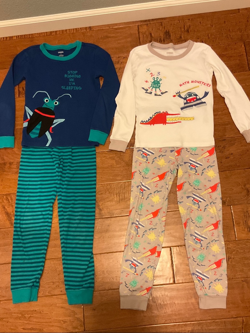 2 Gymboree pajamas size 8
